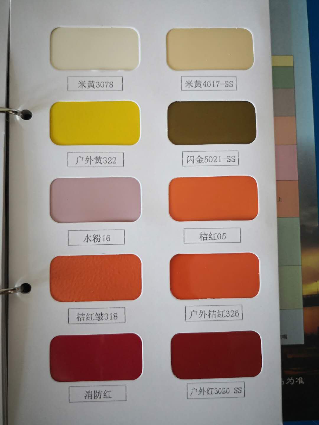 顏色色板